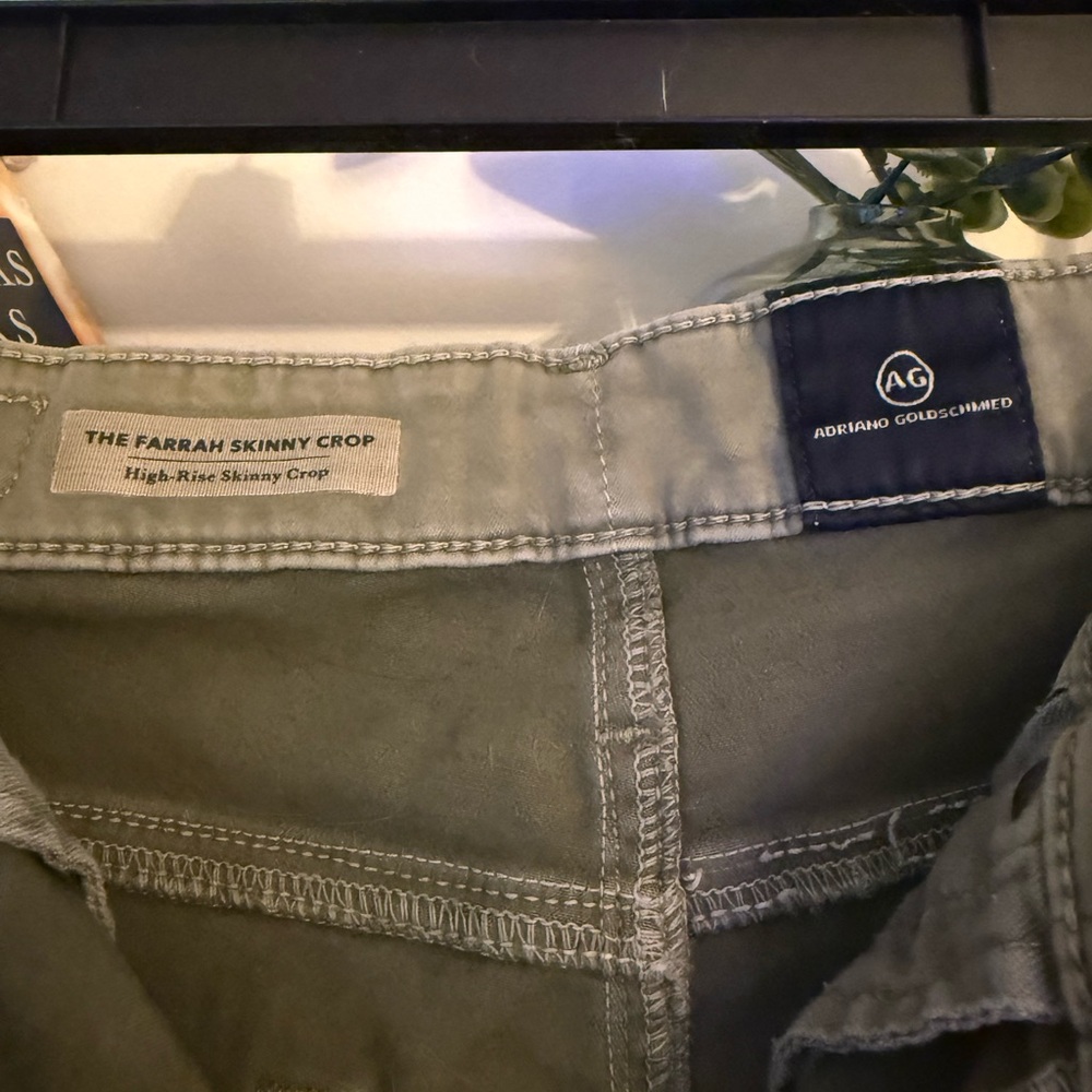 AG Adriano Goldschmied “The Farrah High-rise Skinny Crop” - Picture 2 of 9